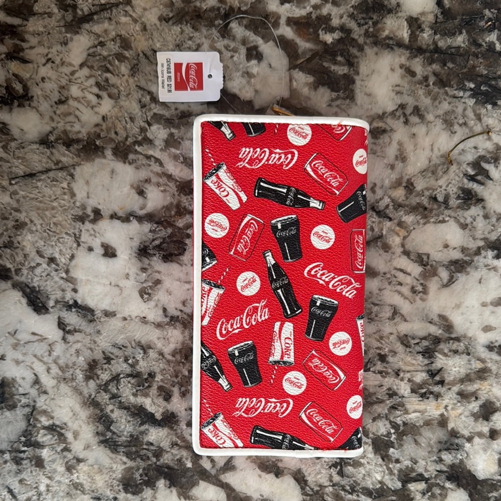 Coca Cola Red and Black Hard Shell Phone Cover